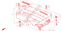 MOTORABDECKUNG(DIESEL) für Honda ACCORD 2.2 SPORT 4 Türen 5 gang-Schaltgetriebe 2004