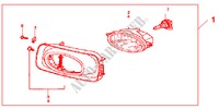 NEBELSCHEINWERFER für Honda ACCORD 2.4 TYPE S 4 Türen 6 gang-Schaltgetriebe 2003