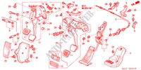 PEDAL(RH) für Honda ACCORD 2.2 EXECUTIVE 4 Türen 6 gang-Schaltgetriebe 2006