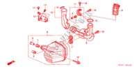 RESONATORKAMMER für Honda ACCORD 2.4 EXECUTIVE 4 Türen 5 gang automatikgetriebe 2004