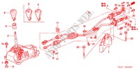 SCHALTHEBEL(LH) für Honda ACCORD 2.4 EXECUTIVE 4 Türen 6 gang-Schaltgetriebe 2005