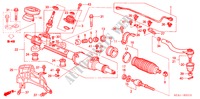 SERVOLENKGETRIEBE(EPS) (RH) für Honda ACCORD ECONO 4 Türen 5 gang-Schaltgetriebe 2004