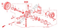 SERVOLENKPUMPE (DIESEL) ( '05) für Honda ACCORD 2.2 SPORT 4 Türen 5 gang-Schaltgetriebe 2004