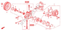 SERVOLENKPUMPE (DIESEL) ('06) für Honda ACCORD 2.2 SPORT 4 Türen 6 gang-Schaltgetriebe 2006