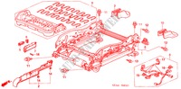 VORNE SITZKOMPONENTEN (R.)(ELEKTR. SITZVERSTELLER) für Honda ACCORD 2.4 EXECUTIVE 4 Türen 5 gang automatikgetriebe 2005