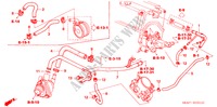 WASSERSCHLAUCH(2.4L) für Honda ACCORD 2.4 EXECUTIVE 4 Türen 6 gang-Schaltgetriebe 2003