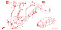 WINDSCHUTZSCHEIBENWASCHER(1) für Honda ACCORD 2.0 SPORT 4 Türen 5 gang-Schaltgetriebe 2003