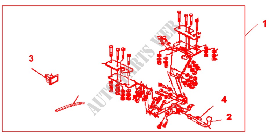 AHK Abnehmbar für Honda ACCORD 2.2 SPORT 4 Türen 5 gang-Schaltgetriebe 2005