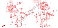ABS MODULATOR/ VSA MODULATOR für Honda ACCORD 2.4 EXECUTIVE 4 Türen 6 gang-Schaltgetriebe 2007