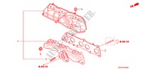 AUSPUFFKRUEMMER(DIESEL) für Honda ACCORD 2.2 SE 4 Türen 6 gang-Schaltgetriebe 2008