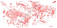 INSTRUMENTENBRETT(LH) für Honda ACCORD 2.4 TYPE S 4 Türen 5 gang automatikgetriebe 2007