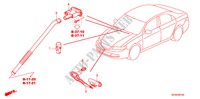 KLIMAANLAGE(SENSOR) für Honda ACCORD 2.2 SPORT 4 Türen 6 gang-Schaltgetriebe 2007