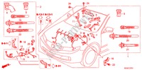 MOTORKABELBAUM(RH) (DIESEL) für Honda ACCORD 2.2 SPORT SE 4 Türen 6 gang-Schaltgetriebe 2008