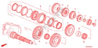 NEBENWELLE(DIESEL) für Honda ACCORD 2.2 SPORT 4 Türen 6 gang-Schaltgetriebe 2008
