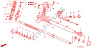SERVOLENKGETRIEBE BAUTEILE(HPS) (RH) für Honda ACCORD 2.2 EXECUTIVE 4 Türen 6 gang-Schaltgetriebe 2008