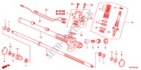 SERVOLENKGETRIEBE BAUTEILE(LH) für Honda ACCORD 2.2 EXECUTIVE 4 Türen 6 gang-Schaltgetriebe 2007