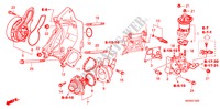 WASSERPUMPE(2.0L) für Honda ACCORD 2.0 EXECUTIVE 4 Türen 5 gang-Schaltgetriebe 2008
