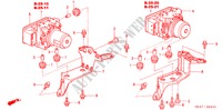 ABS MODULATOR/ VSA MODULATOR für Honda ACCORD TOURER 2.0 COMFORT 5 Türen 5 gang-Schaltgetriebe 2005