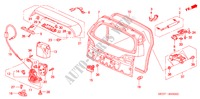 HECKKLAPPE für Honda ACCORD TOURER 2.0 COMFORT 5 Türen 5 gang-Schaltgetriebe 2005