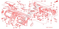 INSTRUMENTENBRETT(RH) für Honda ACCORD TOURER 2.0 EXECUTIVE 5 Türen 5 gang-Schaltgetriebe 2003