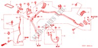 KLIMAANLAGE(SCHLAEUCHE/LEITYNGEN) (RH) für Honda ACCORD TOURER 2.0 COMFORT 5 Türen 5 gang-Schaltgetriebe 2003