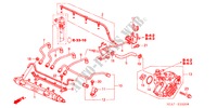 KRAFTSTOFF, SCHIENE/HOCHDRUCKPUMPE(DIESEL) für Honda ACCORD TOURER 2.2 EXECUTIVE 5 Türen 5 gang-Schaltgetriebe 2004