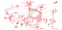 KUEHLERSCHLAUCH/RESERVETANK für Honda ACCORD TOURER 2.0 COMFORT 5 Türen 5 gang-Schaltgetriebe 2005