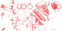 LUFTFILTER(DIESEL) für Honda ACCORD TOURER 2.2 EXECUTIVE 5 Türen 5 gang-Schaltgetriebe 2005