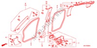 SAEULENZIERSTUECK(LH) für Honda ACCORD TOURER 2.0 COMFORT 5 Türen 5 gang-Schaltgetriebe 2005
