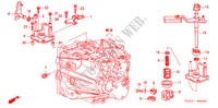 SCHALTARM(2.0L)(5MT) für Honda ACCORD TOURER 2.0 COMFORT 5 Türen 5 gang-Schaltgetriebe 2005