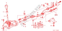 SCHALTHEBEL(DIESEL) (LH) für Honda ACCORD TOURER 2.2 SPORT 5 Türen 5 gang-Schaltgetriebe 2005