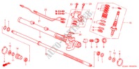 SERVOLENKGETRIEBE BAUTEILE(LH) für Honda ACCORD TOURER 2.0 COMFORT 5 Türen 5 gang-Schaltgetriebe 2005
