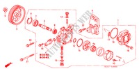SERVOLENKPUMPE (DIESEL) für Honda ACCORD TOURER 2.2 SPORT 5 Türen 5 gang-Schaltgetriebe 2005