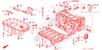 ZYLINDERBLOCK/OELWANNE für Honda ACCORD TOURER 2.0 COMFORT 5 Türen 5 gang-Schaltgetriebe 2005