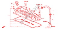 ZYLINDERKOPFDECKEL (DIESEL) für Honda ACCORD TOURER 2.2 SPORT 5 Türen 5 gang-Schaltgetriebe 2004