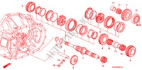 HAUPTWELLE(2.4L)(6MT) für Honda ACCORD TOURER 2.4 TYPE S 5 Türen 6 gang-Schaltgetriebe 2007