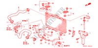 KUEHLERSCHLAUCH/RESERVETANK für Honda ACCORD TOURER 2.4 TYPE S 5 Türen 6 gang-Schaltgetriebe 2007