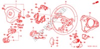 LENKRAD(SRS) (1) für Honda ACCORD TOURER 2.0 COMFORT 5 Türen 5 gang-Schaltgetriebe 2008