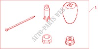 METALL/CARBONSCHALTKAUF für Honda ACCORD TOURER 2.0 SE 5 Türen 5 gang-Schaltgetriebe 2007