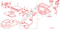 NAVIGATIONSSYSTEM(LH) für Honda ACCORD TOURER 2.4 TYPE S 5 Türen 6 gang-Schaltgetriebe 2007