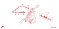 PCV ROHR für Honda ACCORD TOURER 2.4 TYPE S 5 Türen 6 gang-Schaltgetriebe 2007