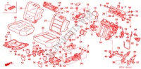 RUECKSITZ(L.) für Honda ACCORD TOURER 2.2 SPORT 5 Türen 6 gang-Schaltgetriebe 2007