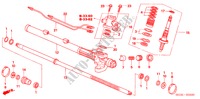 SERVOLENKGETRIEBE BAUTEILE(LH) für Honda ACCORD TOURER 2.2 SPORT 5 Türen 6 gang-Schaltgetriebe 2007