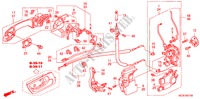 TUERSCHLOESSER, VORNE/AEUSSERER GRIFF für Honda ACCORD TOURER 2.2 SPORT 5 Türen 6 gang-Schaltgetriebe 2007