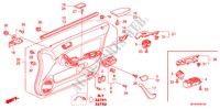TUERVERKLEIDUNG, VORNE(LH) für Honda ACCORD TOURER 2.2 SPORT 5 Türen 6 gang-Schaltgetriebe 2007