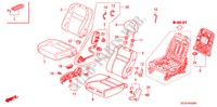 VORDERSITZ(R.)(RH)(1) für Honda ACCORD TOURER 2.0 SE 5 Türen 5 gang-Schaltgetriebe 2006