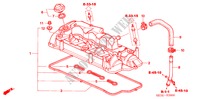ZYLINDERKOPFDECKEL (DIESEL) für Honda ACCORD TOURER 2.2 SPORT 5 Türen 6 gang-Schaltgetriebe 2007