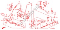 HAUPTKUPPLUNGSZYLINDER für Honda CITY 1.4 LS CE 4 Türen 5 gang-Schaltgetriebe 2006