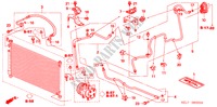 KLIMAANLAGE (SCHLAEUCHE/LEITUNGEN) für Honda CITY LXI 4 Türen 5 gang-Schaltgetriebe 2005