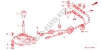 SCHALTHEBEL für Honda CITY 1.4 LS 4 Türen 5 gang-Schaltgetriebe 2006
